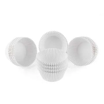 Caperci Cupcake Liners 500 Count, Greaseproof & Odorless