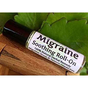 Urban ReLeaf Headache Soothing Roll-On - 100% Natural Remedy for Pain Relief