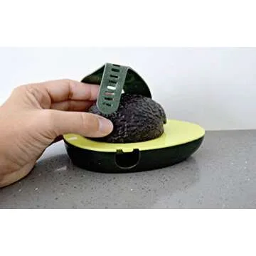 Avocado Saver & Holder with Rubber Strap to Secure Your Food & Keep it Fresh
