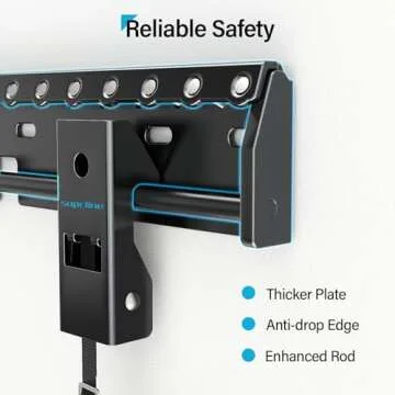 Supcline No Stud TV Wall Mount for 26-65 Inch TVs