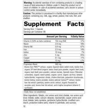 Standard Process Livaplex - Whole Food Bowel, Digestion and Digestive Health, Liver Health and Gallb...