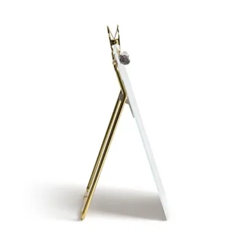 U Brands Stylish Glass Dry-Erase Desktop Easel for Home & Office
