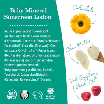 Earth Mama Baby Mineral Sunscreen SPF 40 for All Ages