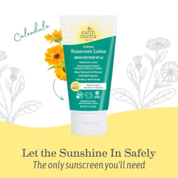 Earth Mama Baby Mineral Sunscreen SPF 40 for All Ages