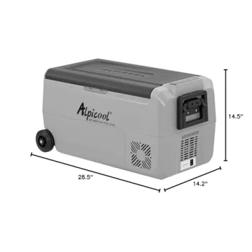Alpicool T36 38 Quart Portable Car Fridge Freezer