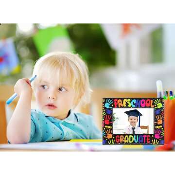 Preschool Graduation Picture Frame 4x6 for Kids
