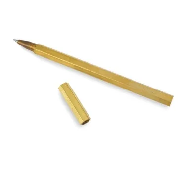 RUSSELL+HAZEL Gold Rollerball Pen - Elegant Writing Tool
