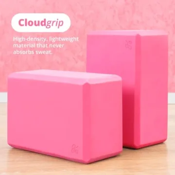 Greater Goods Premium Yoga Blocks in Watermelon Pink