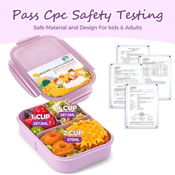 Kids Leakproof Lunch Box - MISS BIG Bento Box