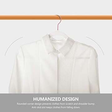 Pretigo White Velvet Hangers Flocked Hangers Non-Slip Velvet Hangers 50 Pack Suit Hangers Ultra Thin Space Saving Clothes Hangers Velvet Felt Hangers, White