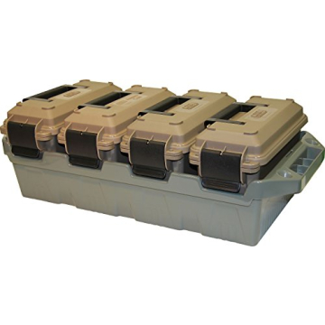 MTM AC4C 4-Can Durable Ammo Crate for Secure Outdoor Use