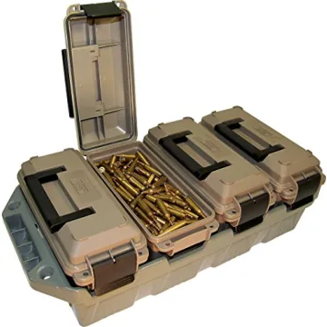 MTM AC4C Durable 4-Can Ammo Crate for Outdoor Use