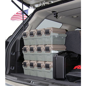 MTM AC4C Durable 4-Can Ammo Crate for Outdoor Use