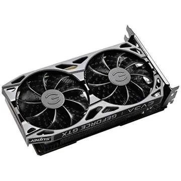 EVGA 06G-P4-1068-KR GeForce GTX 1660 Super Sc Ultra Gaming, 6GB GDDR6, Dual Fan, Metal Backplate