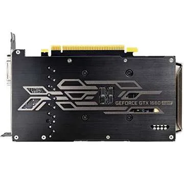EVGA 06G-P4-1068-KR GeForce GTX 1660 Super Sc Ultra Gaming, 6GB GDDR6, Dual Fan, Metal Backplate