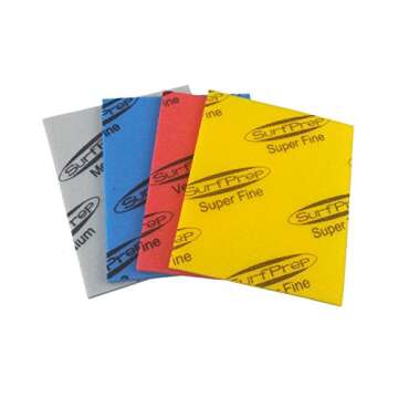 STARCKE Premium High Flex Contour Sanding Pad Sponges - for Wood, Auto Body, Paint, Plastics, and Me...