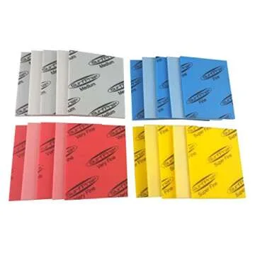 STARCKE Premium High Flex Contour Sanding Pad Sponges - for Wood, Auto Body, Paint, Plastics, and Metal (20 Pack, Multi Grits)