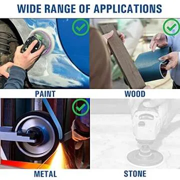 STARCKE Premium High Flex Contour Sanding Pad Sponges - for Wood, Auto Body, Paint, Plastics, and Metal (20 Pack, Multi Grits)