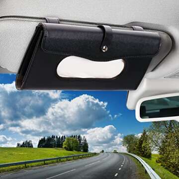TOOVREN Car Tissue Holder - Stylish Mask Dispenser for Every Vehicle