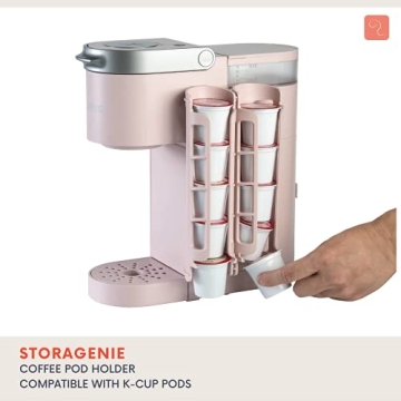 STORAGENIE Coffee Pod Holder for Keurig - Space Saving!