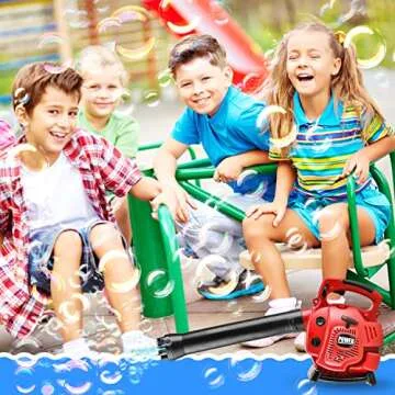 Bubble Leaf Blower for Fun Outdoor Play - Safe & Engaging Toy