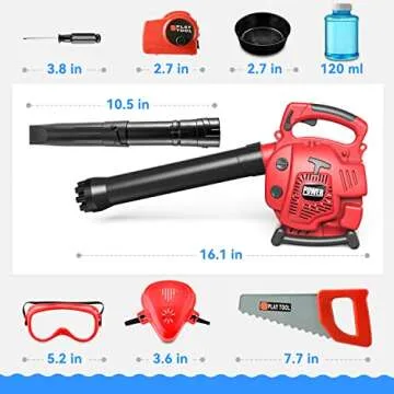 Bubble Leaf Blower for Fun Outdoor Play - Safe & Engaging Toy