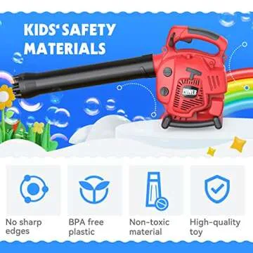 Bubble Leaf Blower for Fun Outdoor Play - Safe & Engaging Toy