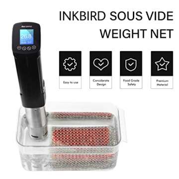 INKBIRD Sous Vide Sinker Weight – Food Grade Stainless Steel for Even Cooking