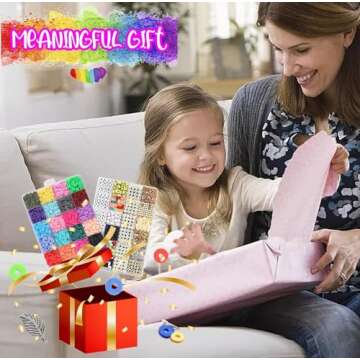 24 Colors 6mm Clay Beads for Bracelets Making, 7200 PCS Flat Round Polymer Heishi Beads with Letter and Smileyface Beads,Clay Beads Kit with Pendant Charms and Elastic Strings for Jewelry Making