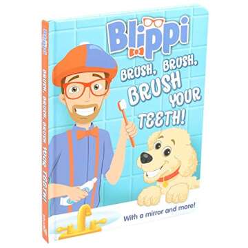 Blippi: Brush, Brush, Brush Your Teeth - Fun Interactive Book for Kids!
