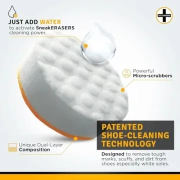 SneakERASERS Instant Sole Cleaner - Dual-Sided Sponge