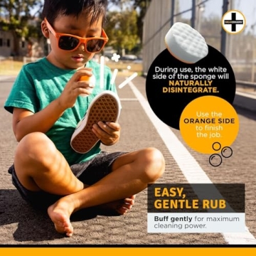 SneakERASERS Instant Sole Cleaner - Dual-Sided Sponge