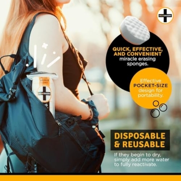 SneakERASERS Instant Sole Cleaner - Dual-Sided Sponge