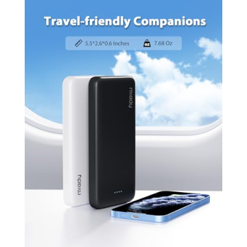 Miady 10000mAh Dual USB Portable Charger