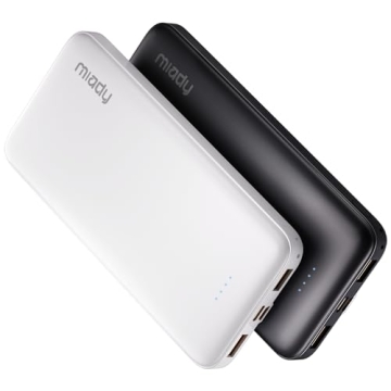 Miady 10000mAh Dual USB Portable Charger