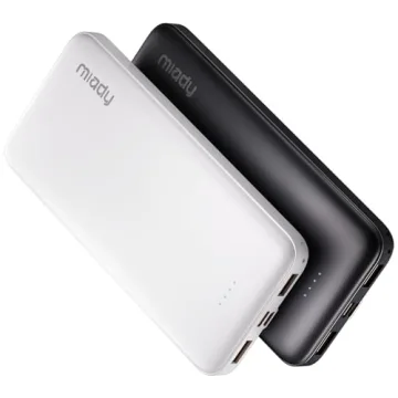 Miady 10000mAh Dual USB Portable Charger
