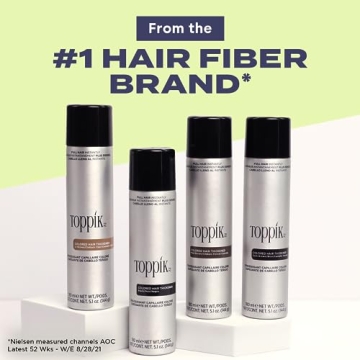 Toppik Colored Hair Thickener Spray for Instant Volume