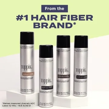 Toppik Colored Hair Thickener Spray for Instant Volume