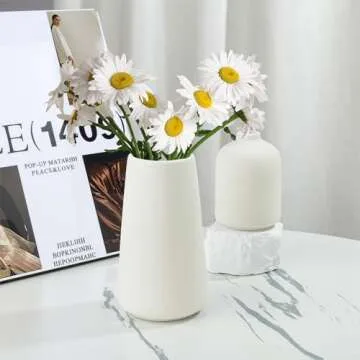 fanquare Floral Porcelain Vase Set for Stylish Decor