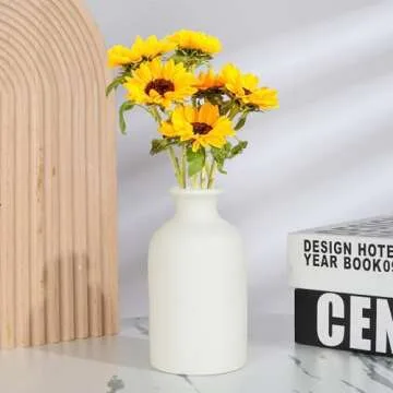 fanquare Floral Porcelain Vase Set for Stylish Decor