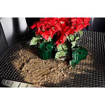 TOUGHPRO Front Trunk Mats Accessories + Storage Mats Accessories for Tesla Model 3 (Not Included Back Trunk Mats) All Weather Heavy Duty Black Rubber 2017 2018 2019 July 2020