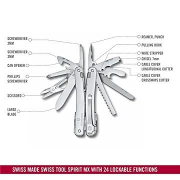 Victorinox Swiss Tool Spirit MX Multi-Tool with Clip