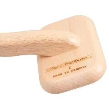 Chris Christensen Mark I Slicker Brush, Groom Like a Professinal, Stainless Steel Pins, Lightweight Beech Wood Body, Ground and Polished Tips, Extra Small