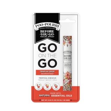 Poo-Pourri Toilet Spray - Tropical Hibiscus Travel Size