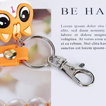 100PCS Swivel Snap Hooks with Key Rings for Crafts