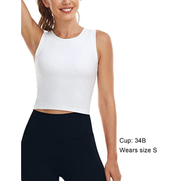 HeyNuts Wirefree Padded Sports Bras for Women High Impact Workouts