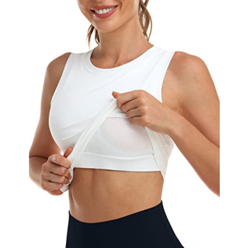 HeyNuts Wirefree Padded Sports Bras for Women High Impact Workouts