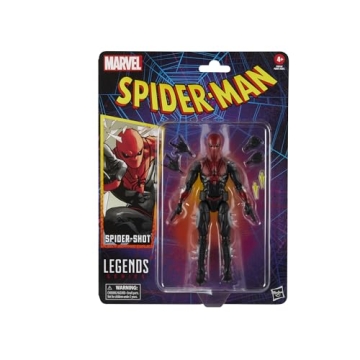 MARVEL Legends Spider-Shot Action Figure Collectible Figure 6-Inch