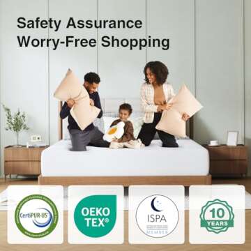 Novilla Memory Foam Mattress Full for Ultimate Comfort