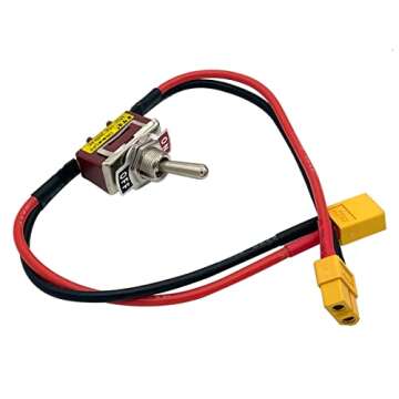 Reliable XT60 Power Switch for RC Drones and Cars